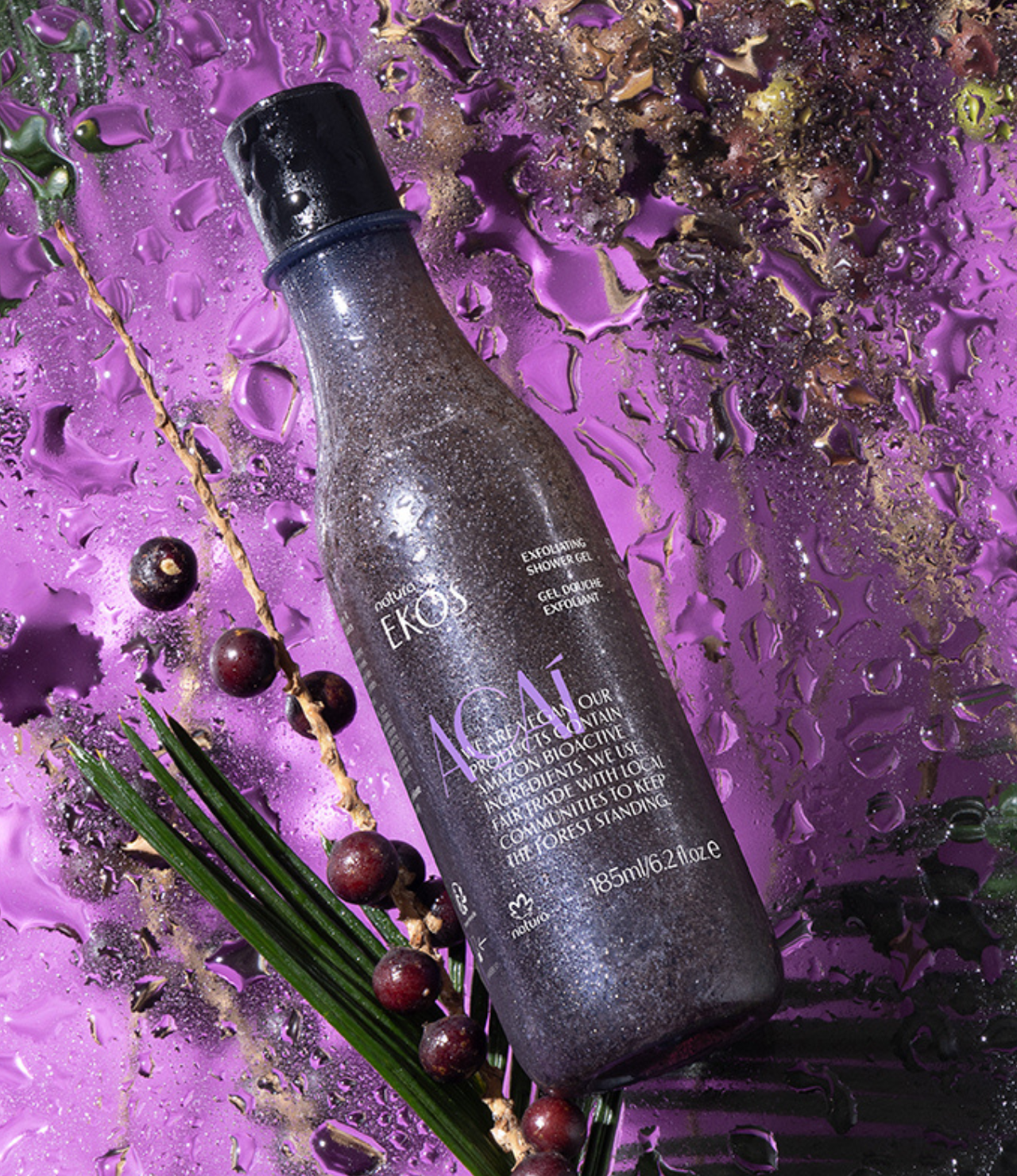 Ekos Açaí Exfoliating Shower Gel