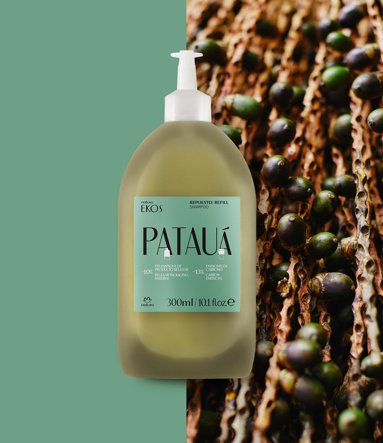 Ekos Patauá Hair Anti-Breakage Re-Strengthening Shampoo Refill