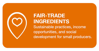 Fair-trade ingredients