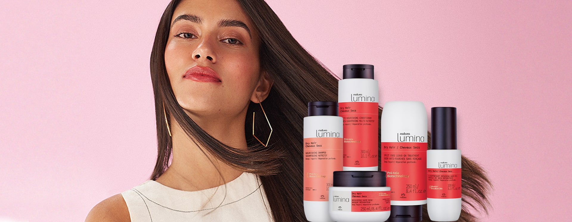Natura Lumina Dry Hair: The Treatment System That Leaves Your Hair Healthy