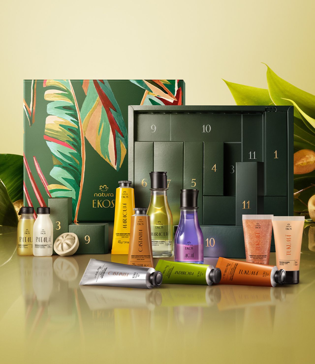 Tropical Holiday Advent Calendar Set