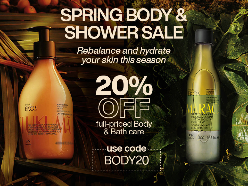 Spring Body & Shower Sale: 20% OFF full-priced