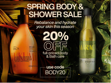 Spring Body & Shower Sale: 20% OFF full-priced