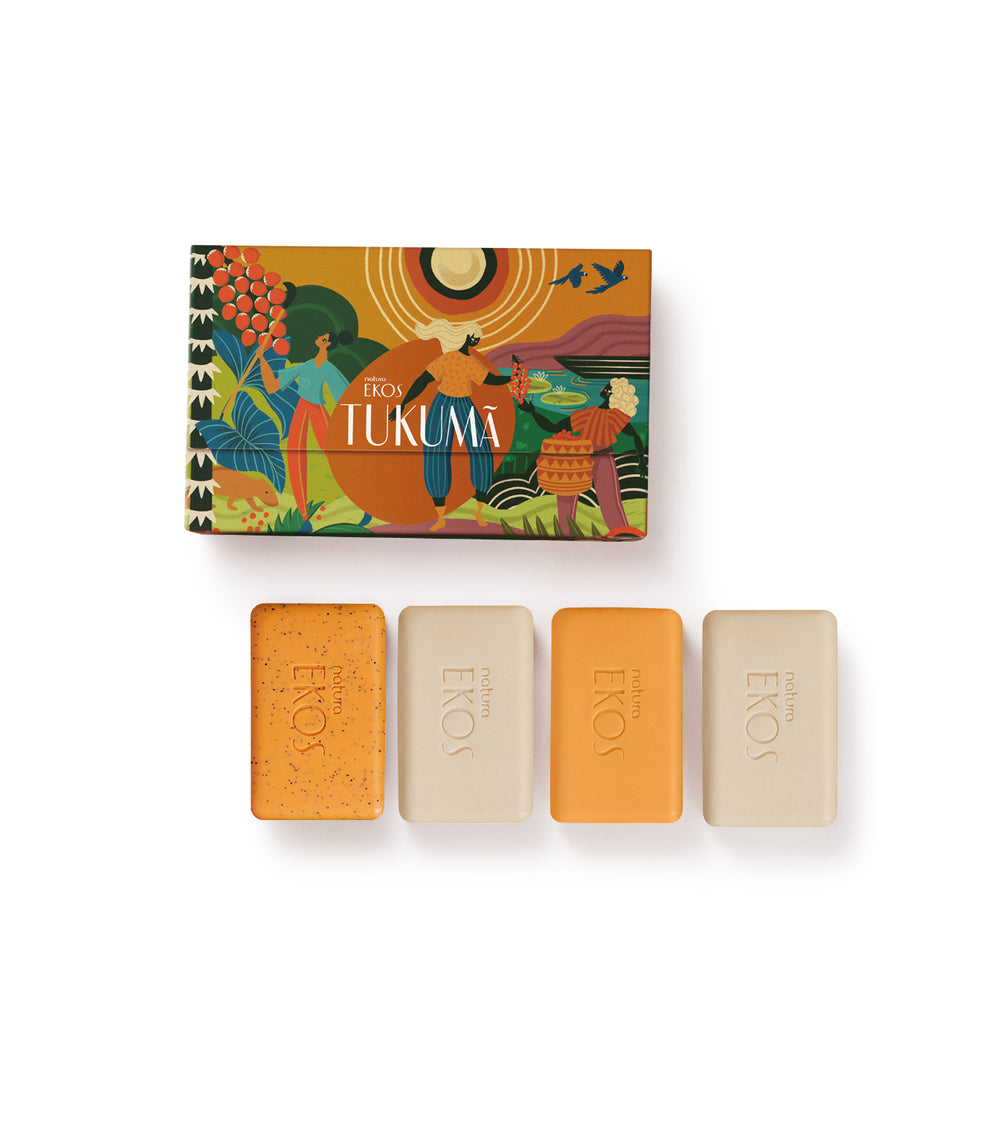 Ekos Tukumã Creamy and Exfoliating Bar Soap Set Special Edition_mobile