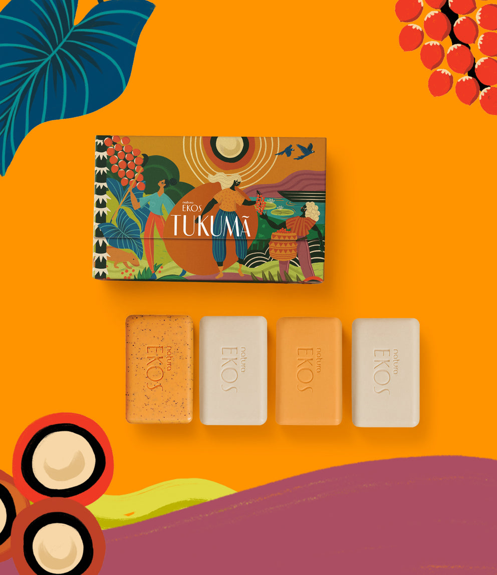 Ekos Tukumã Creamy and Exfoliating Bar Soap Set Special Edition_mobile