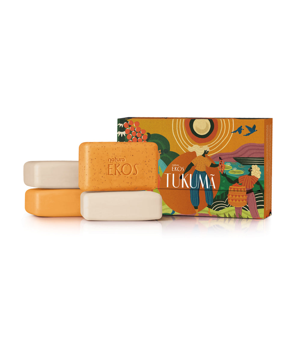 Ekos Tukumã Creamy and Exfoliating Bar Soap Set Special Edition_mobile