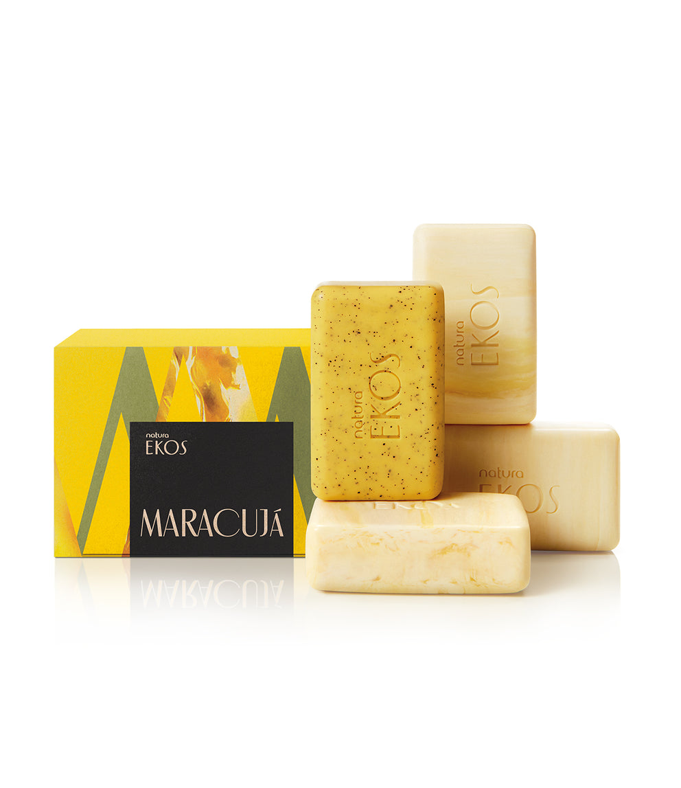 Ekos Maracujá Creamy & Exfoliating Monopack Bar Soap Set_mobile