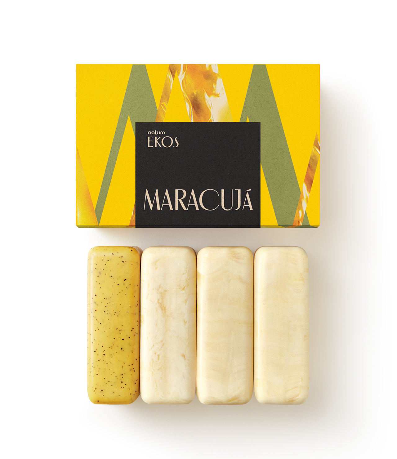Ekos Maracujá Creamy & Exfoliating Monopack Bar Soap Set