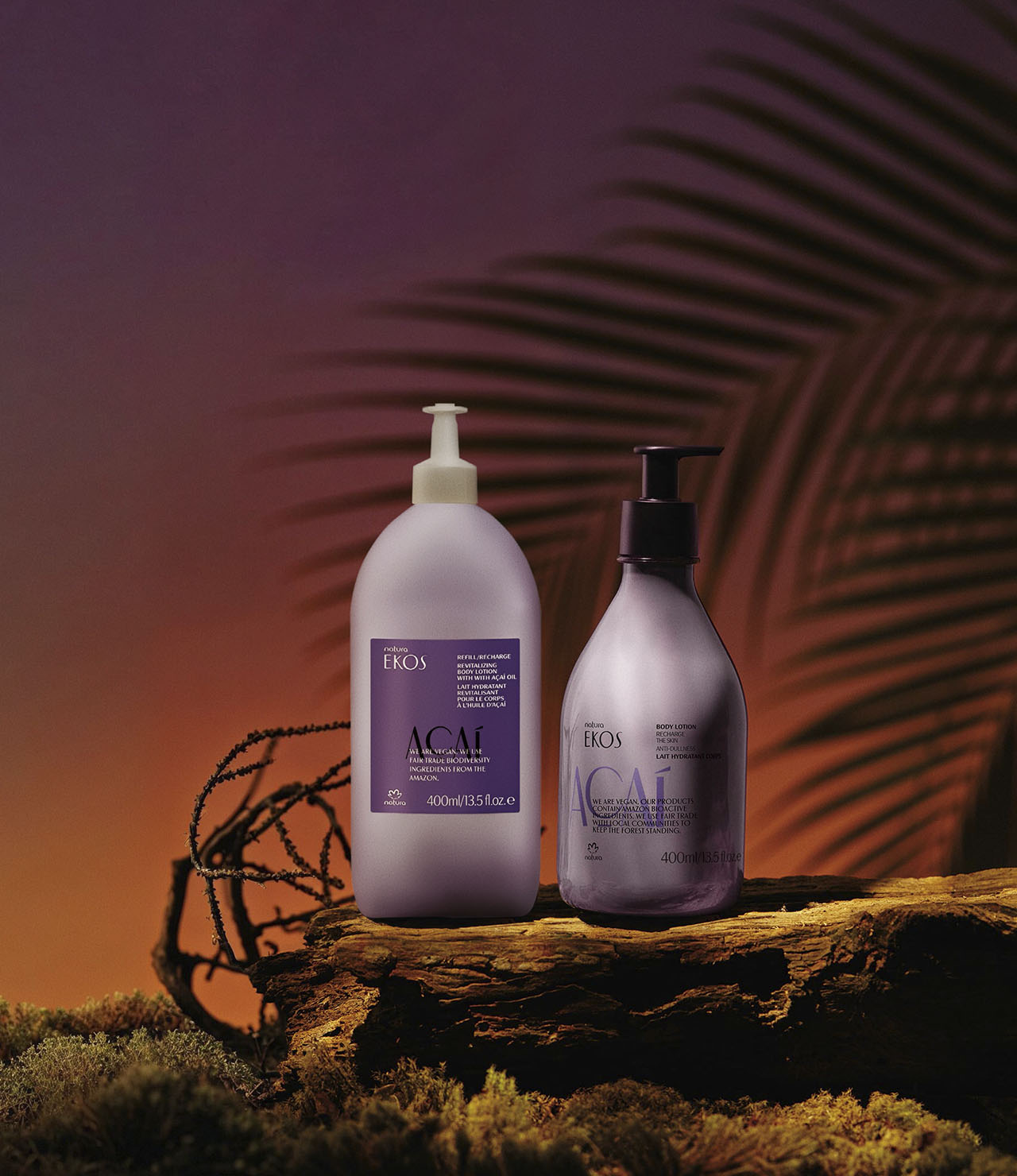 Acai Body Lotion with Refill