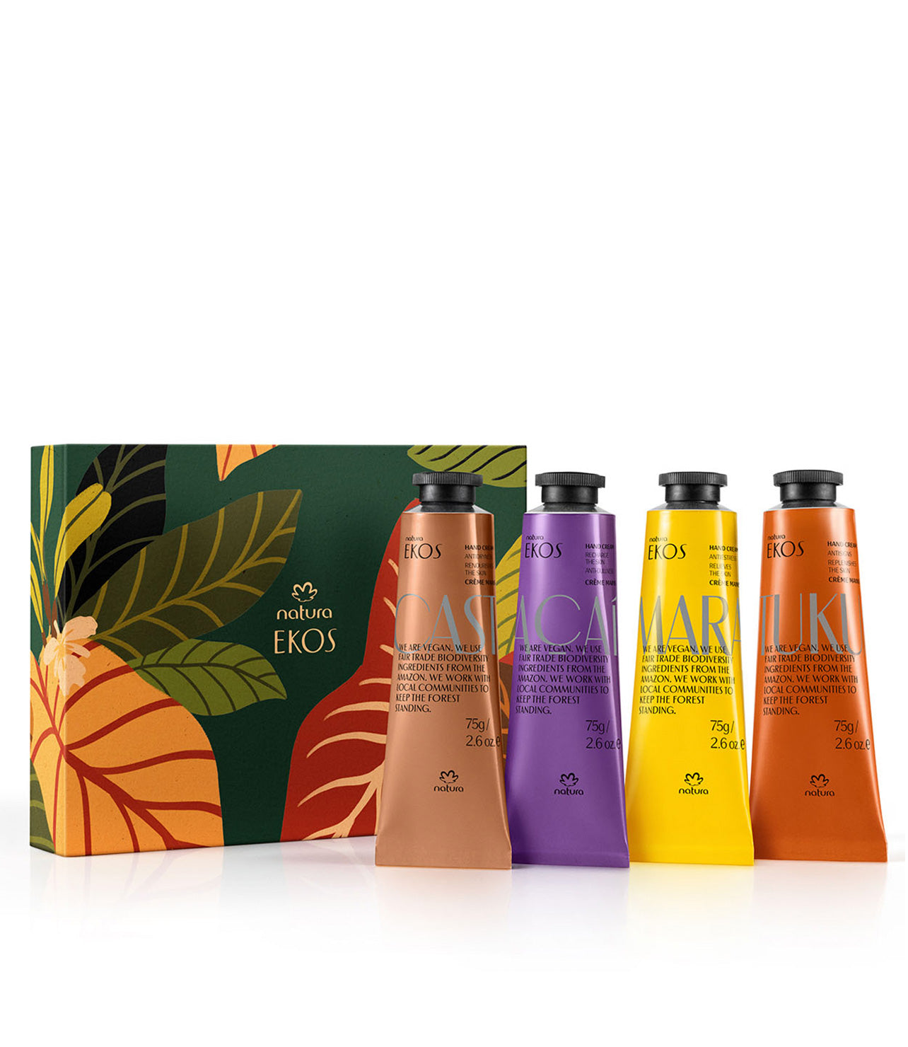 Deluxe Full Size Hand Cream Quartet Holiday Set | Natura