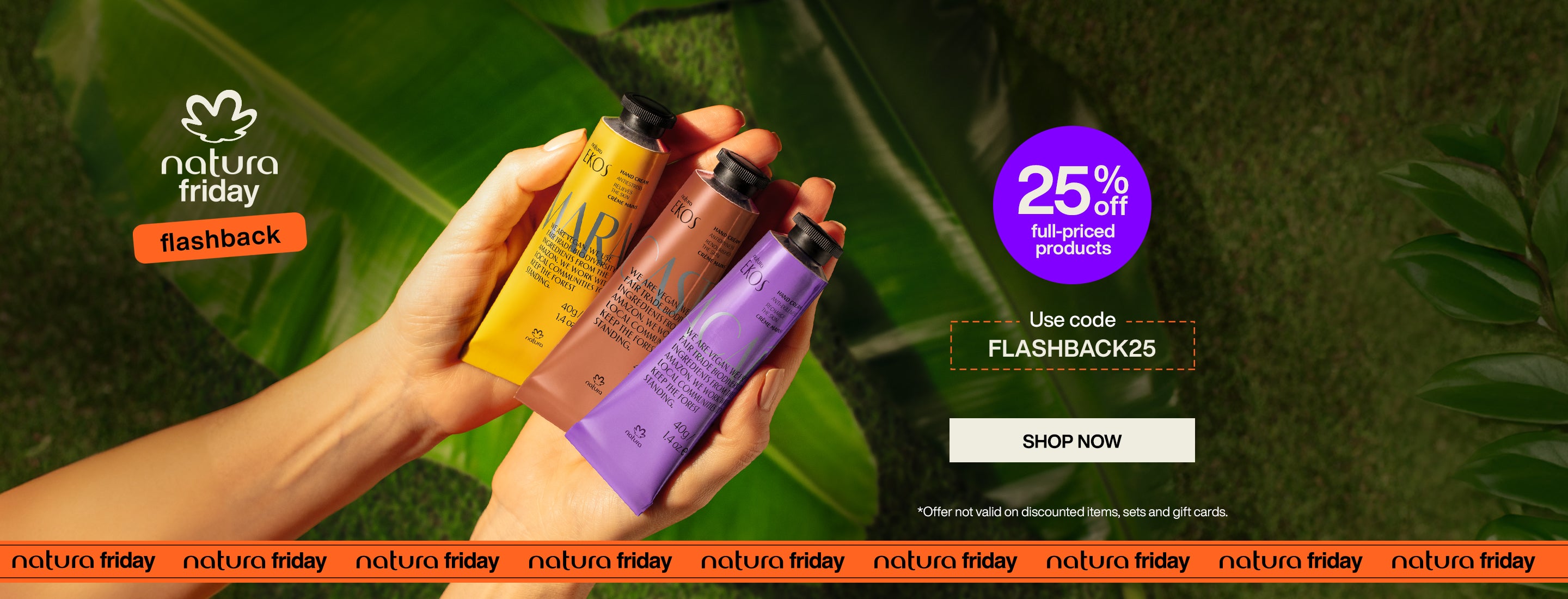 Natura Brasil - Flashback Sale