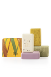 Ekos Creamy and Exfoliating Bar Soap Set: Castanha Andiroba Açaí & Maracujá