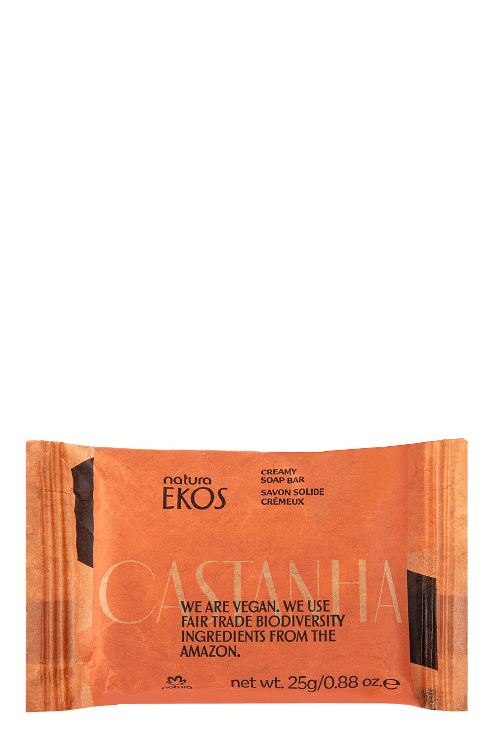 Castanha Creamy Exfoliating Soap Deluxe Sample 25g