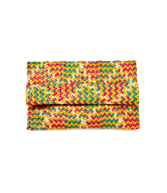 Multicolor Raffia Clutch_mobile