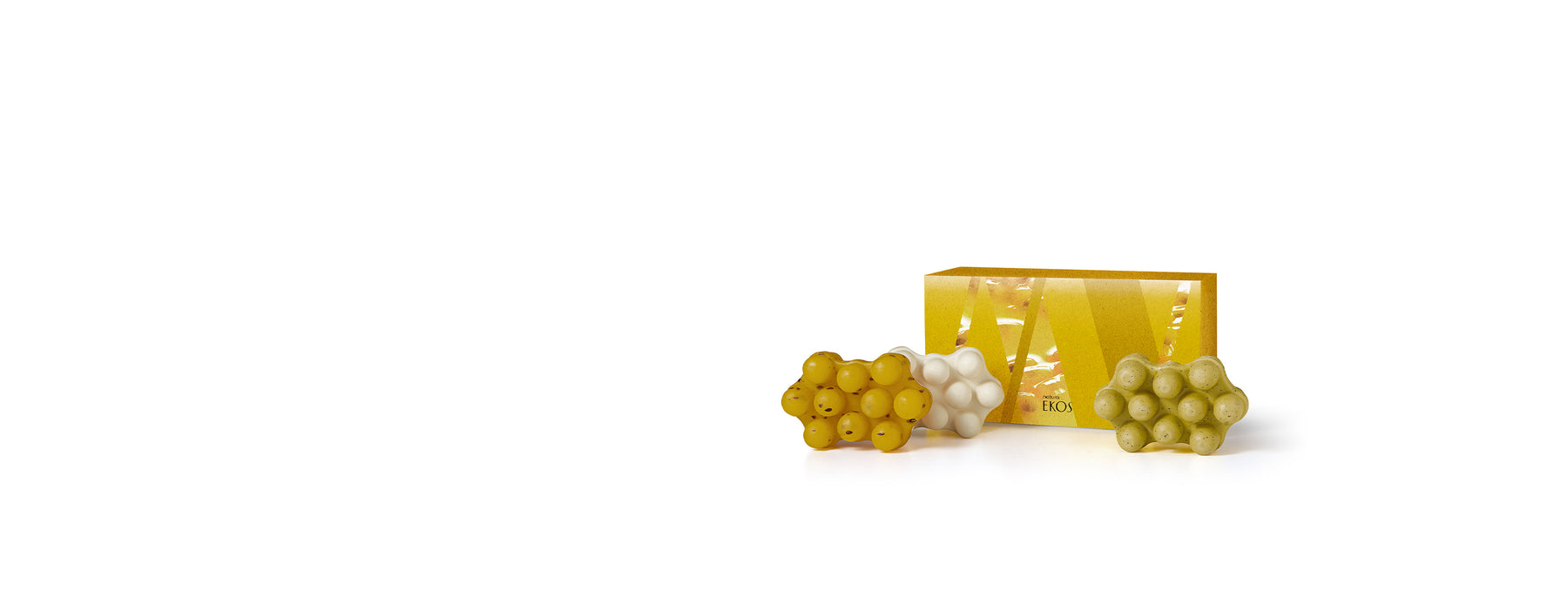 Ekos Maracujá Massage Bar Soap Set